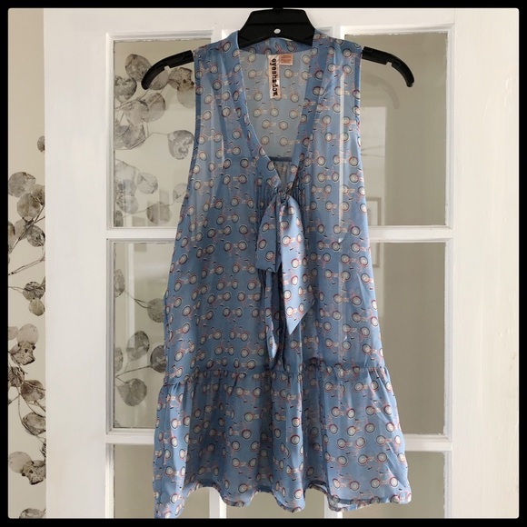 Eyeshadow Tops - {Eyeshadow} Bicycle Bow Blouse